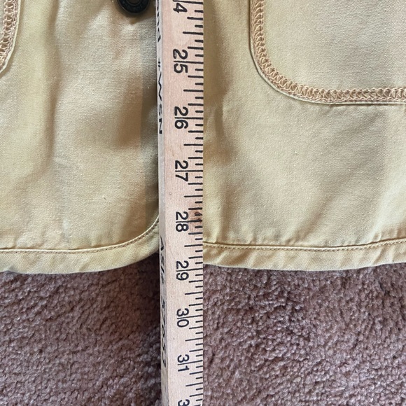 Light Yellow Women’s 3 Pocket Button Up Safari Style Vest Stretchy Cotton Sz M - Picture 10 of 10